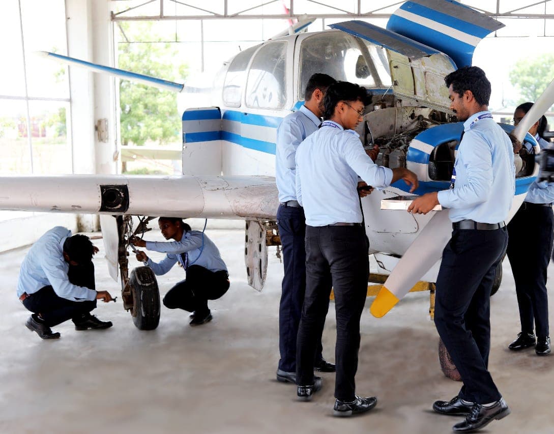 Institute of Aeronautics and Engineering Bhopal Aircraft Hanger photo 1